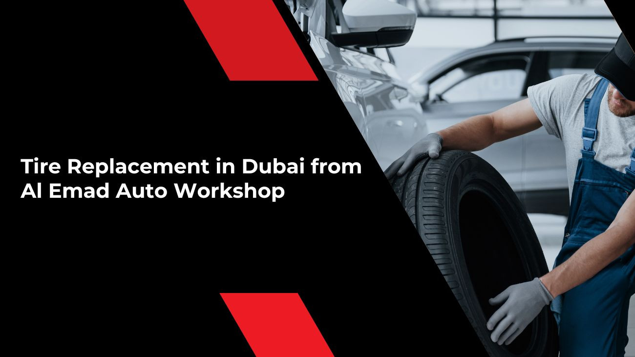 tire replacement service in Dubai,