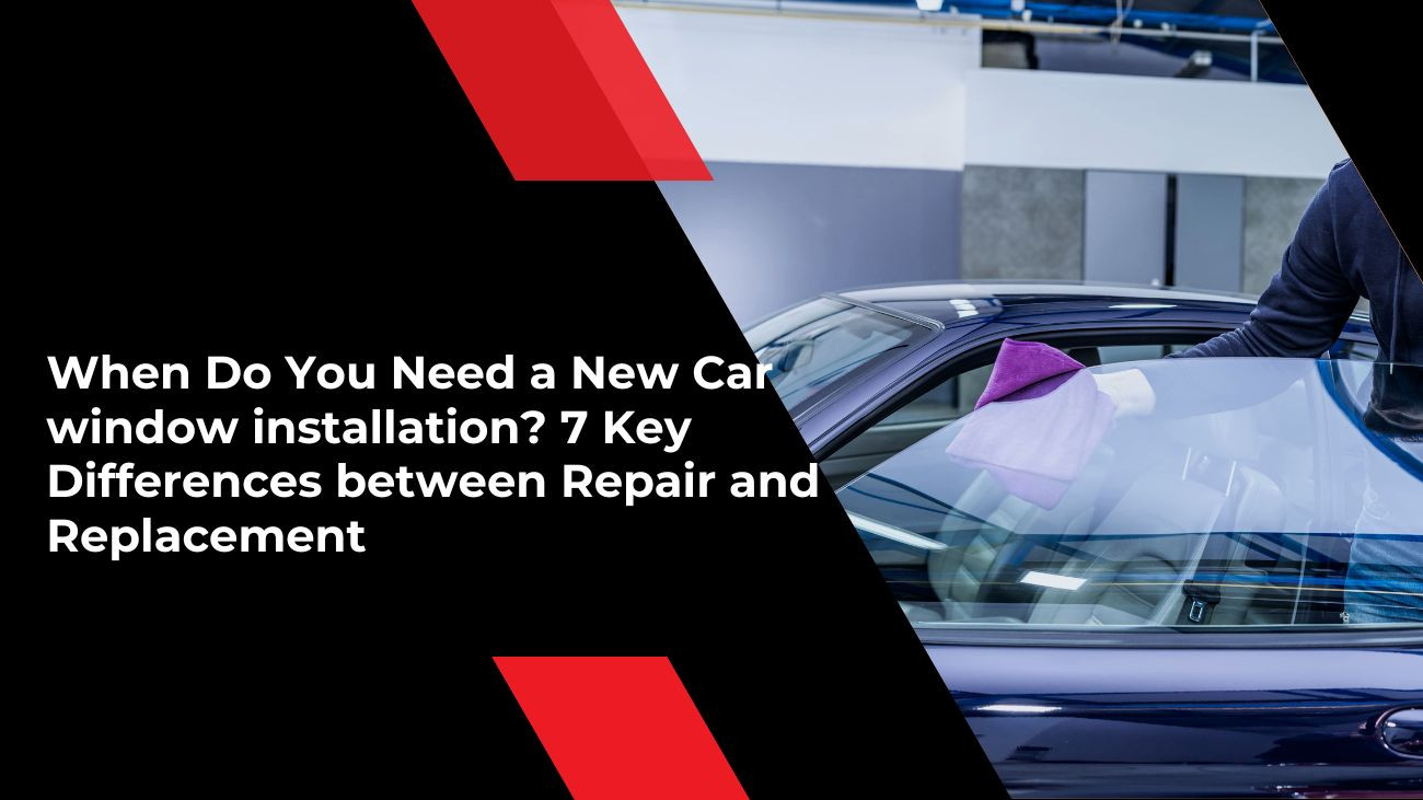 Car window installation