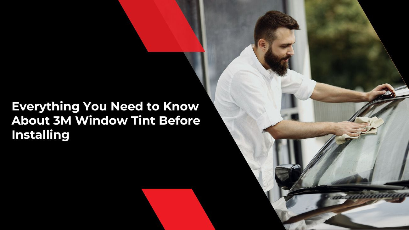 3M window tint