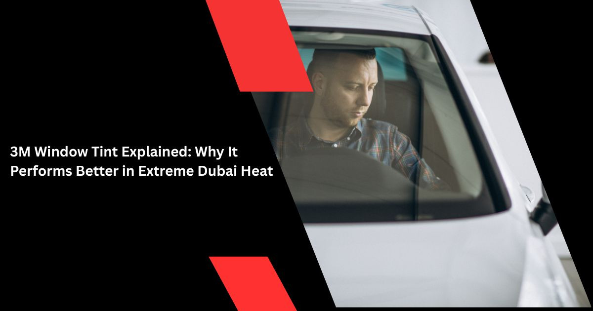 3M window tint