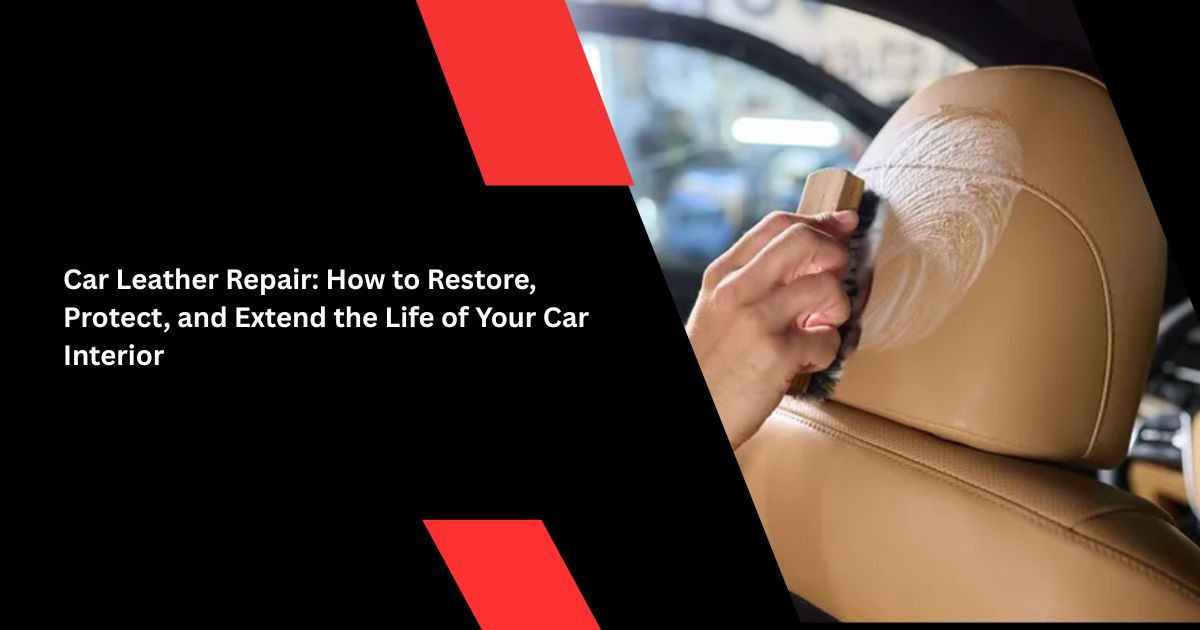 car leather repair